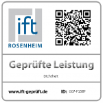 Nachweis ift: arimeo classic T Lüftungseigenschaften