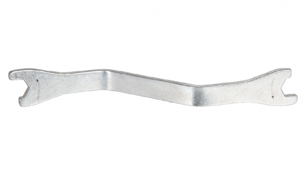 JUSTA® Montageschlüssel SW 13, gekröpft mit Doppelmaul