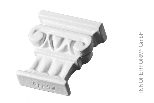 FG 110 Zierstück 65x72x22 mm weiß