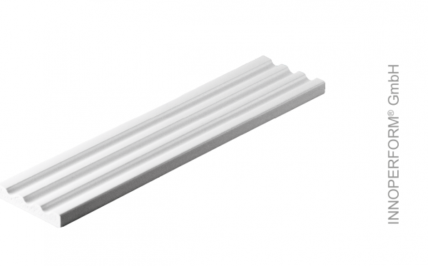 ZF 021 Zierleiste 47x8 mm weiß ähnlich RAL 9016