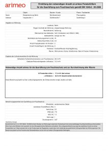 Höhere Luftmengen mit arimeo Fensterfalzlüftern - Berechnungsbeispiel
