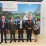 Team der INNOPERFORM®: stolz präsentierten sie die neue Generation der Fensterfalzlüfter